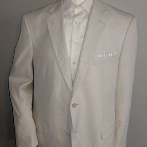 Stafford Beige Sport Coat 44L Good Condition